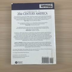 A Companion to 20th-Century America by Professor Whitfield, Stephen J: Used
