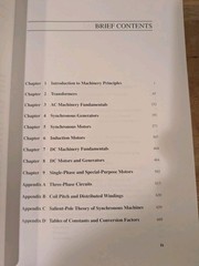 Electric Machinery Fundamentals 5e by Stephen J. Chapman International Edition