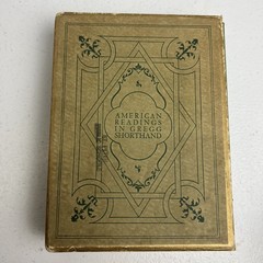 VINTAGE AMERICAN READINGS IN GREGG SHORTHAND BOXED 5 TEXTBOOK BOOK SET