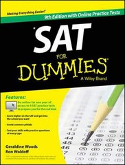 SAT for Dummies: Book + 4 Practice Tests Online Woods, Geraldine|Woldoff, Ro…