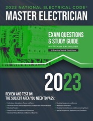 2023 Master Electrician Exam Prep and Study Guide 400+ Questions for Study on…