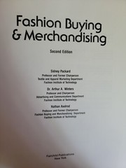 Fashion Buying & Merchandising Second Edition – Packard, Winters, Axelrod 1988