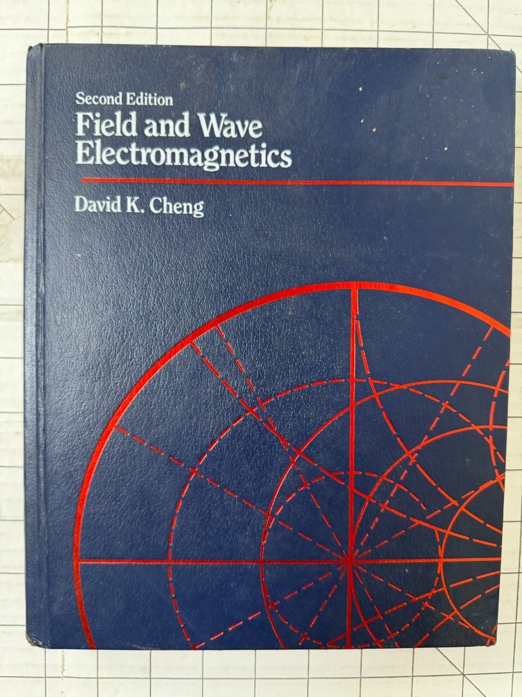 Field and Wave Electromagnetics by David Cheng 2nd Edition 1992, HC Ships Fast