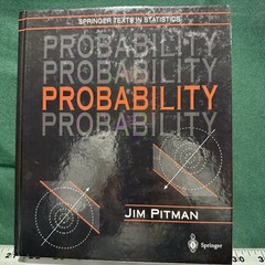 Springer Texts in Statistics Ser.: Probability by Jim Pitman (1993, Hardcover)