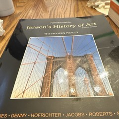 Janson’s History of Art Modern World Davies Denny Pearson Eighth Portable Paper…