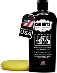 Plastic Restorer for Interiors & Exteriors – 8 Oz with Foam Applicator