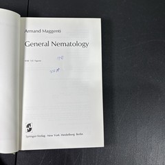 General Nematology Armand Maggenti 1981 Springer HC 135 Figures