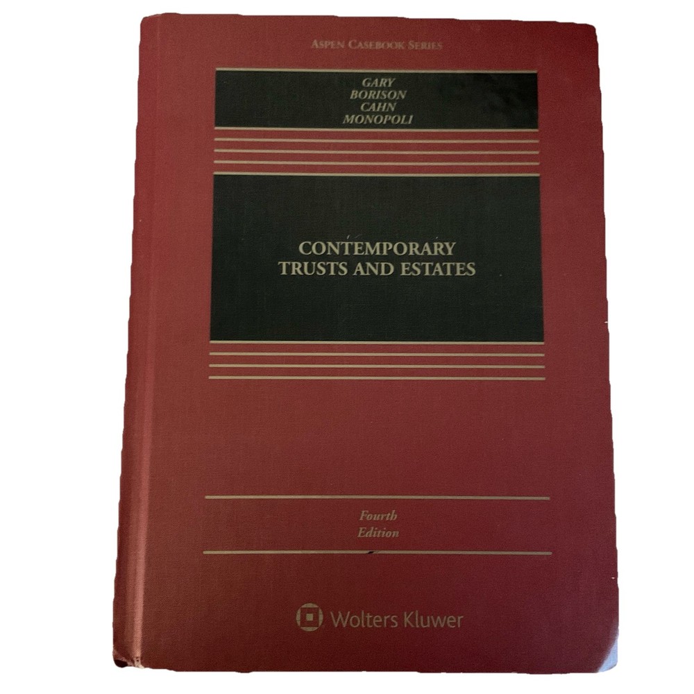 310- E-BOOK ONLY for Contemporary Trusts and Estates 9781543810769