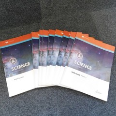 LifePac Grade 10 SCIENCE Teacher Guide, Student 1 – 10 Homeschool (some used)