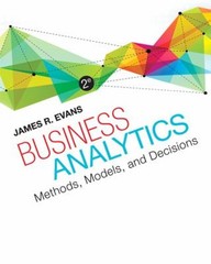 Business Analytics Paperback James Evans
