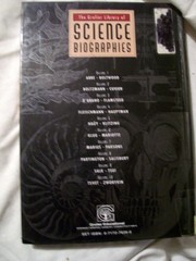 9 Set Grolier Library of Science Biographies Volume 1 – 3, 5 – 10 (Hardcovers)
