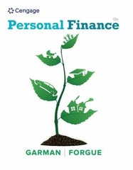 Personal Finance (MindTap – Hardcover, by Garman E. Thomas; – Acceptable n
