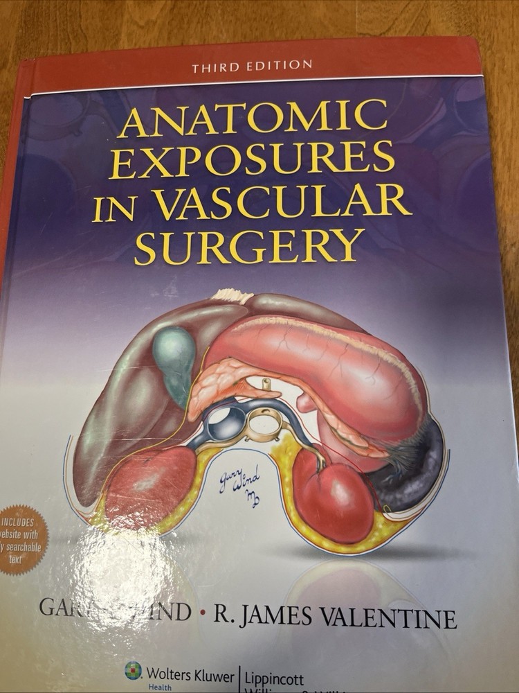 Anatomic Exposures In Vascular Surgery Third Edition Hardcover