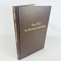 The Will In Human Learning Russell A. Peterson HC Psychology Book Vtg 1977