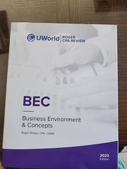 BEC 2023 Edition Textbook by UWorld LLC (2022, Trade Paperback)