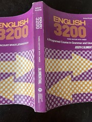 English 3200 3rd Ed Course in Grammar & Usage Joseph C. Blumenthal 1981 PB