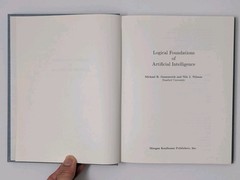 Logical Foundations of Artificial Intelligence Nilsson Genesereth Hardcover
