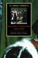 The Cambridge Companion to English Literature, 1500-1600 Paperbac