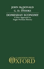 Domesday Economy by John McDonald, G. D. Snooks – 9780198285243