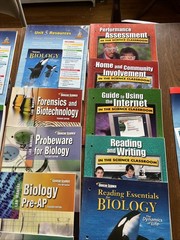20 + Glencoe Biology Homeschool Curriculum Teacher Resource Lot Manuals McGraw