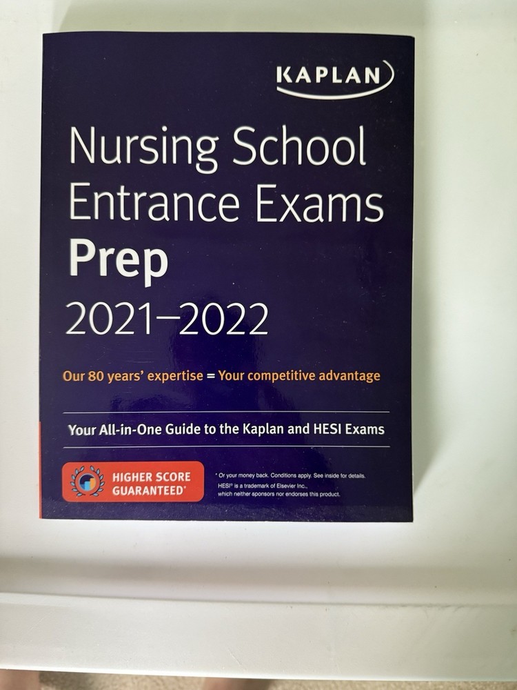 Kaplan Test Prep Ser.: Nursing School Entrance Exams Prep 2021-2022