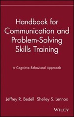 Handbook for Communication and Problem-Solving Skills Training :
