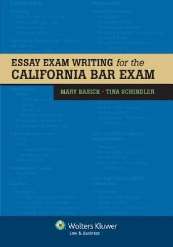 Essay Exam Writing for the California Bar Exam – Paperback – ACCEPTABLE