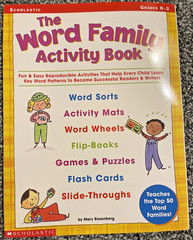 Grades K-3 Literacy Scholastic Books Lot of 5 Word Families Phonics Poetry