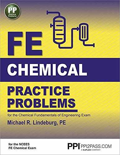 PPI FE Chemical Practice – Paperback, by Lindeburg PE Michael – Acceptable n