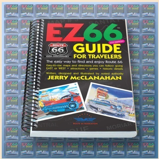 Route 66 EZ 66 Guide for travelers 6th Edition Brand New 2026 McClanahan