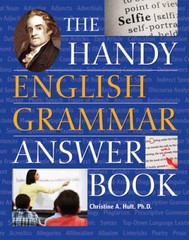 The Handy English Grammar Answer Book (The Handy Answer Book Series) – GOOD