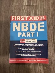 First Aid for the NBDE Part 1 Student Guide