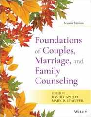 Foundations of Couples, Marriage, and Family Counseling by