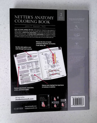 Netter’s Anatomy Coloring Book by – John T. Hansen, 2nd Ed, Large Paperback 2018