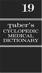 Taber’s Cyclopedic Medical D- 9780803606548, hardcover, Donald Editor Venes, new