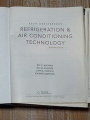 Refrigeration and Air Conditioning Technology – Hardcover 25th Anniversary