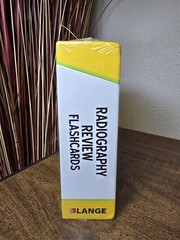 Brand NEW – Sealed – LANGE Radiography Review Flashcards by D. A. Saia