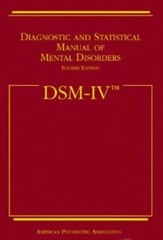 Diagnostic and Statistical Manual of Mental Disorders DSM-IV