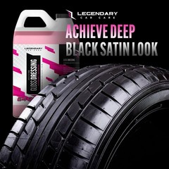Tire Shine Spray & Plastic Restorer 64oz WaterBased Detailing Solution
