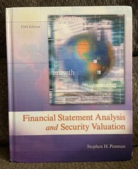 Financial Statement Analysis and – Hardcover, by Penman Stephen – Very Good