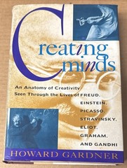 Creating Minds By Howard Gardner (1993, HARDCOVER, GOOD)