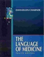 The Language of Medicine – Paperback, by Davi-Ellen Chabner – Acceptable n