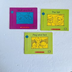 Random Lot Of 15 PK Kinder Leveled Readers Scholastic BOB Harcourt Candlewick