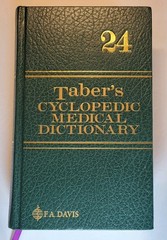 24th Edition Taber’s Cyclopedic Medical Dictionary Deluxe Gift Version Leather
