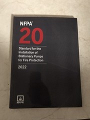 NFPA 20, Standard for the Installation of Stationary Pumps for Fire 2022 PB..