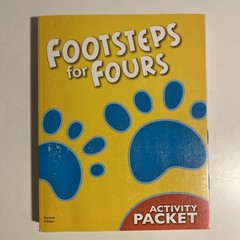 BJU Footsteps for Fours Second Edition Activity Packet
