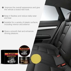 Advanced Plastic Restorer Paste for Cars – 3.5oz Scratch Repair & Cleaner, Lo…