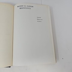 JOHN WILEY & SONS Applied Regression Analysis Hardcover Book Draper Smith 1966