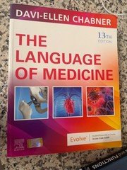 Language of Medicine by Davi-Ellen Chabner (1981, Trade Paperback)