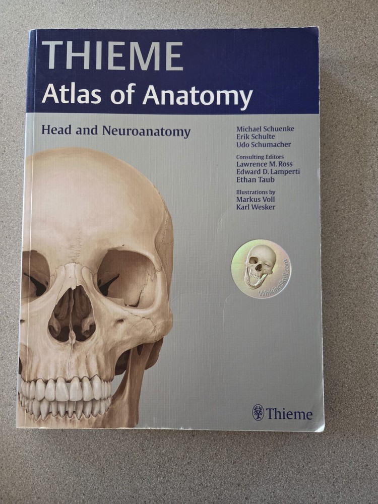 Thieme Atlas of Anatomy Ser.: Head and Neuroanatomy by Erik Schulte, Lawrence…